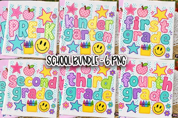 Download Back to School Bundle Striped Shirt PNG - School Collection